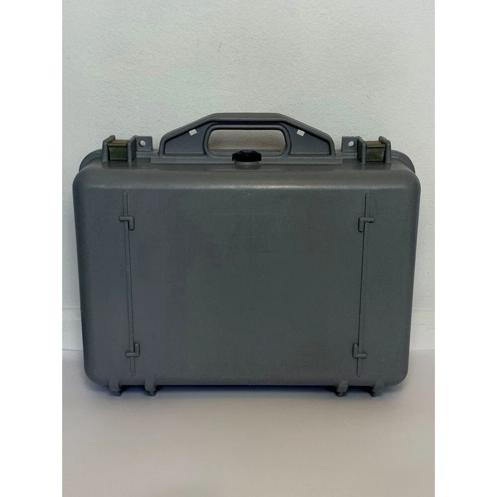 VTG Pelican 1500 Hard Shell Medium Protective Storage Case Gray No Foam 18x14x7